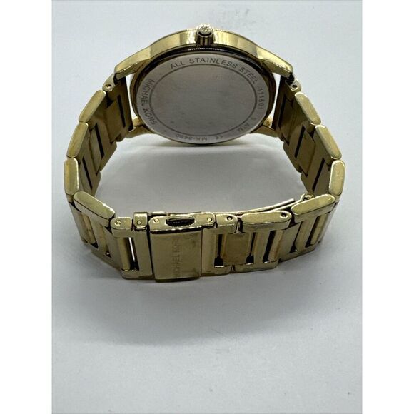 Michael Kors Hartman MK3490 Women Gold Stainless Steel Analog Dial Watch JNA799